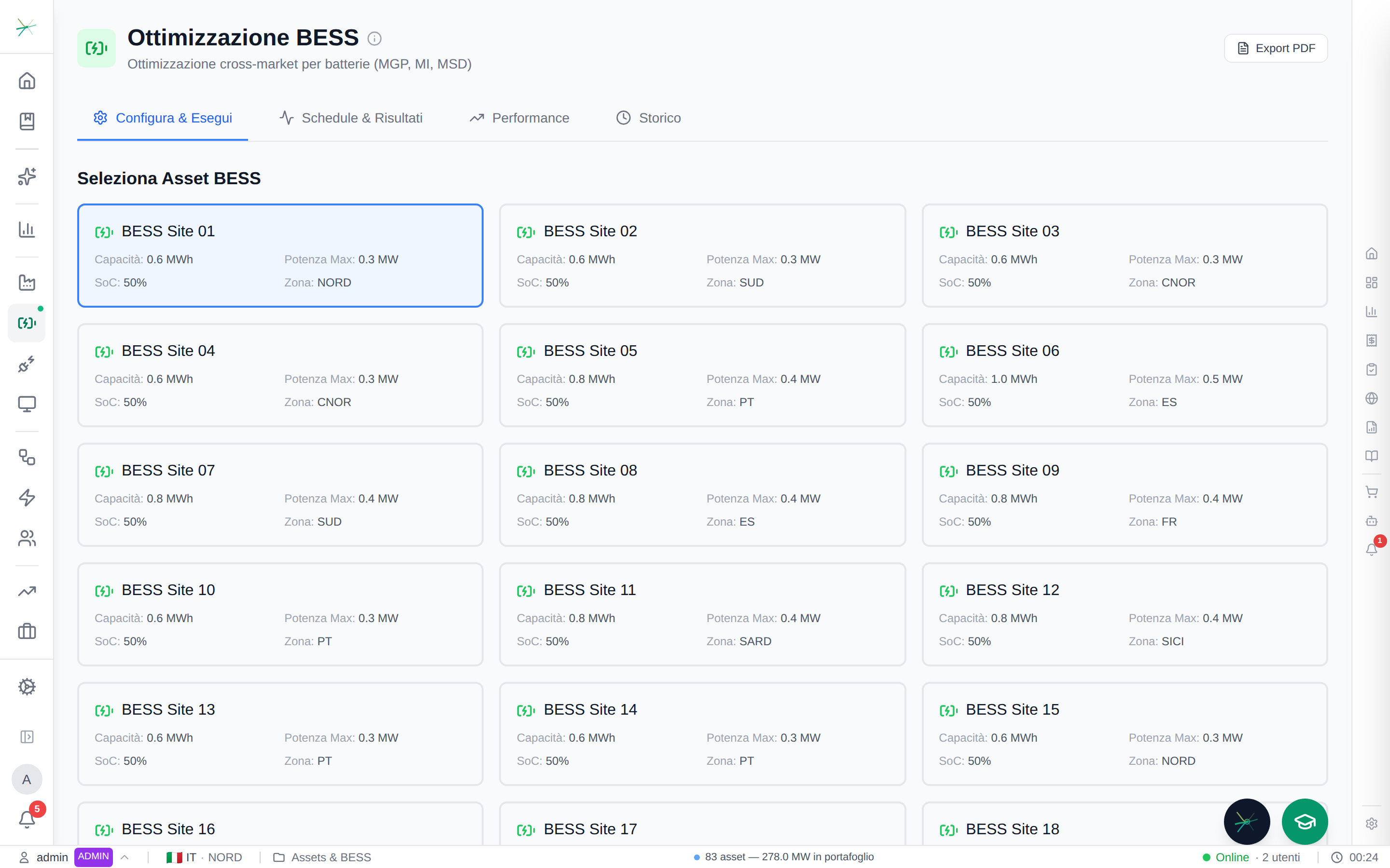 BESS Optimization