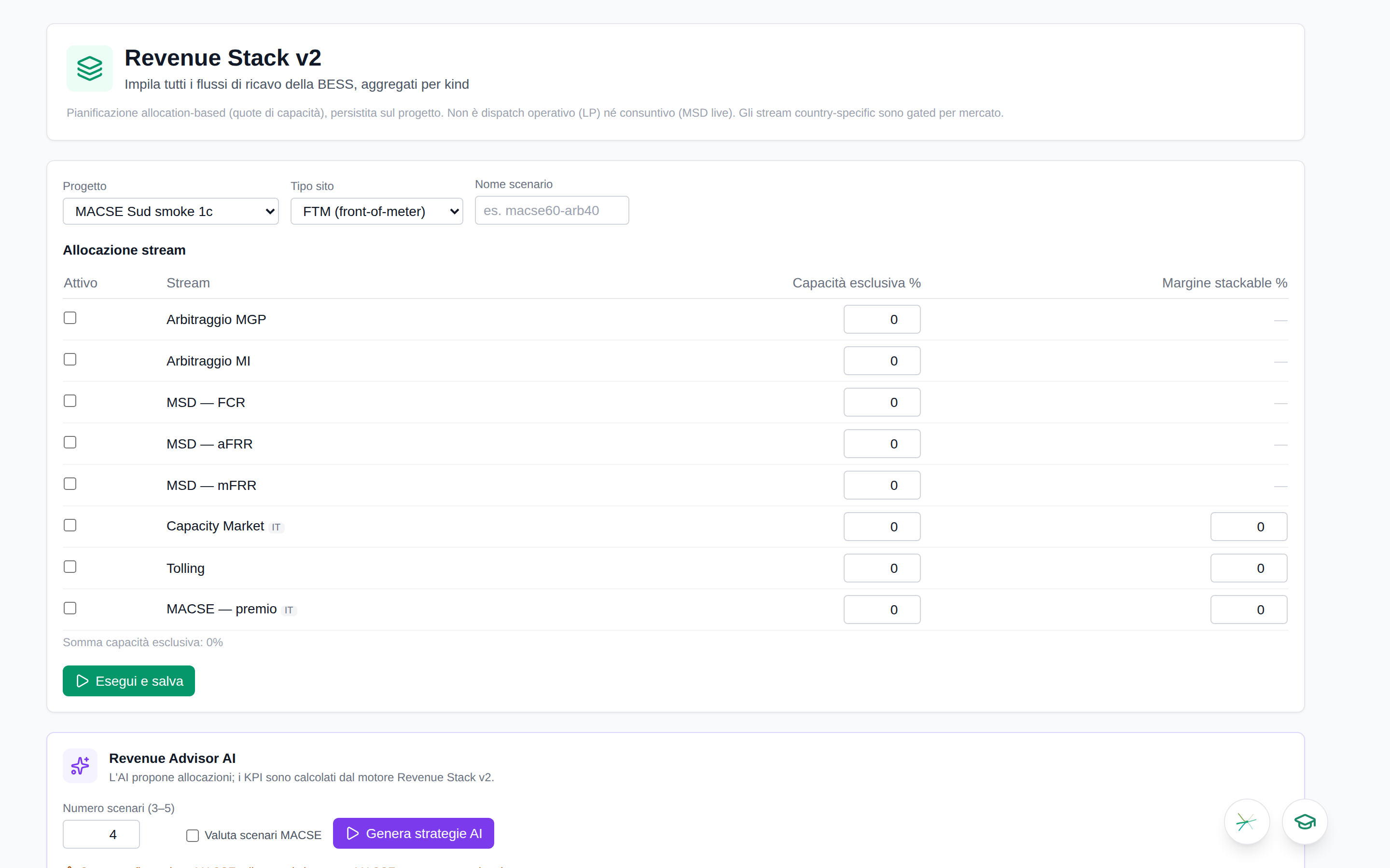 Revenue Stack v2 + Conseiller IA